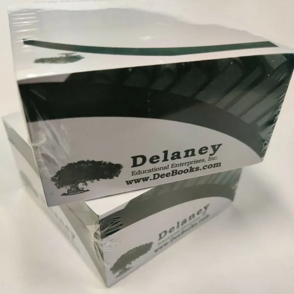 (2) Delaney Educational Enterprises DeeBooks Tree Desk 4